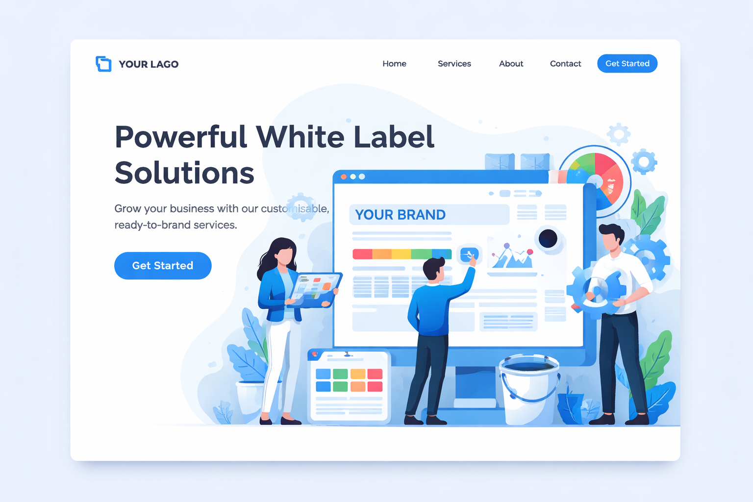 White Label Website